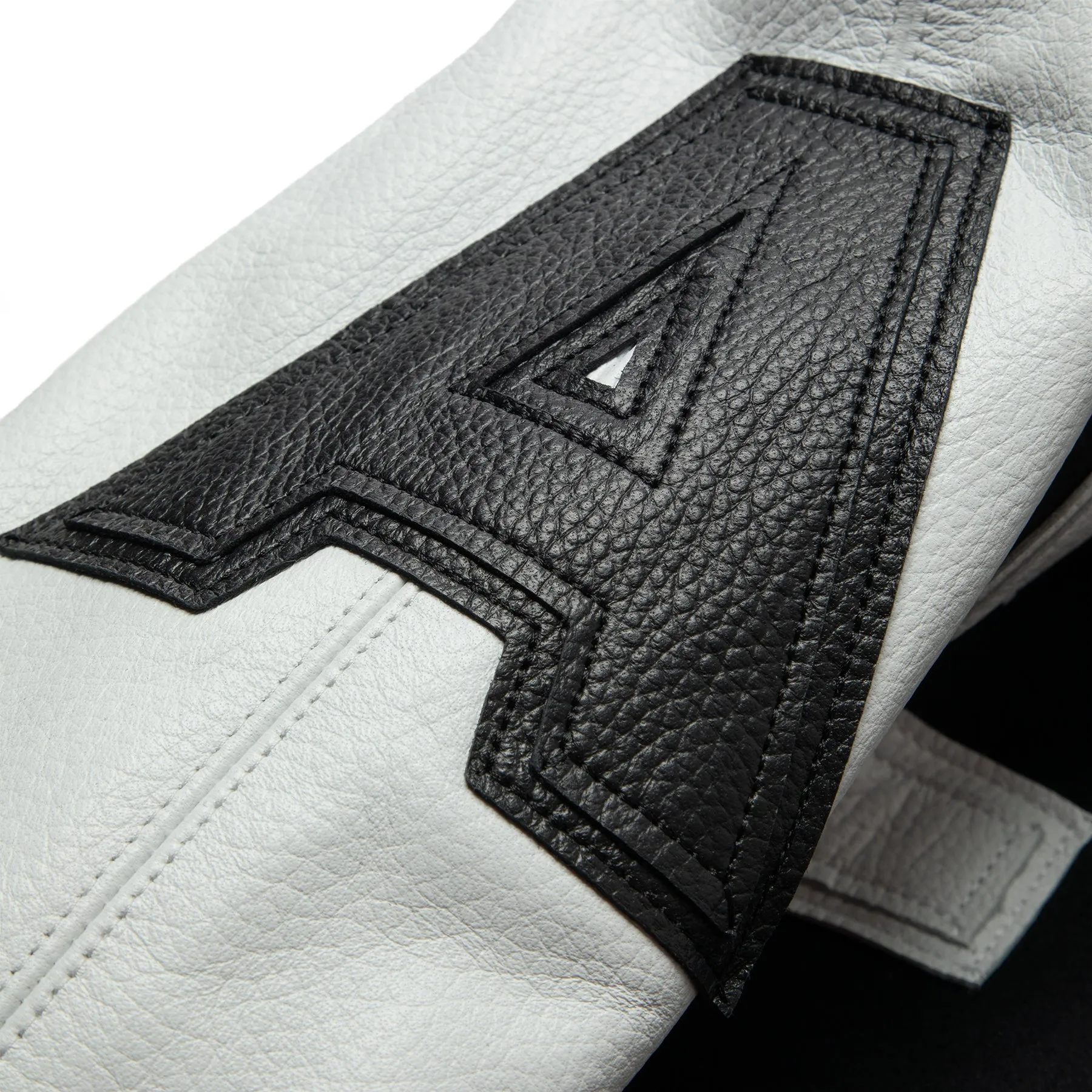 1017 ALYX 9SM Felt   Leather Varsity (Black/White)