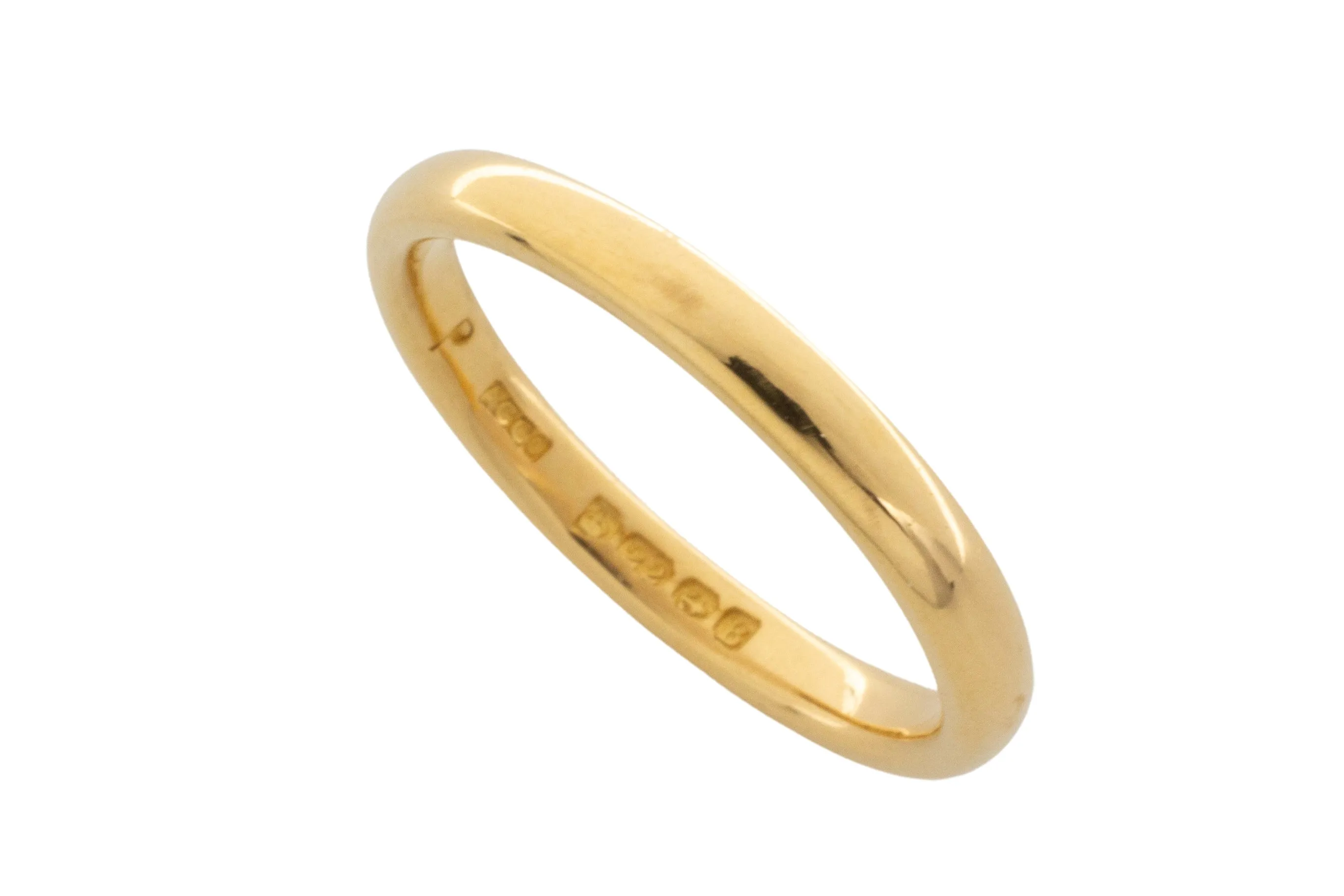 22 carat gold wedding band from 1926