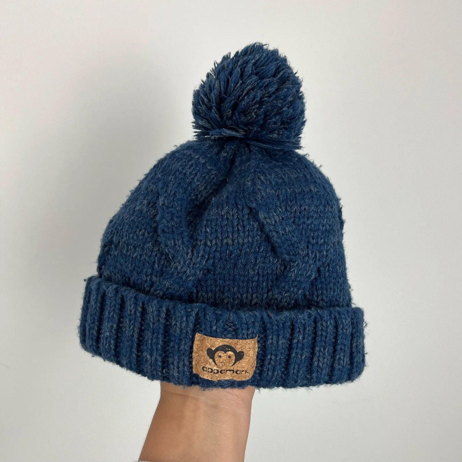 Appaman Boys Blue Pom Winter Hat