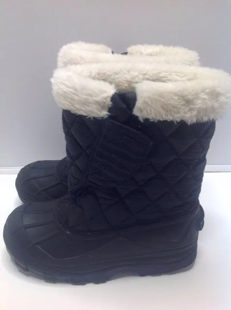 Athletech Black & White YG Footwear Snowboots