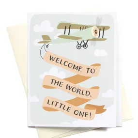 Baby Card "Welcome"