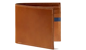 Bifold Wallet One Stripe - Antique Rosewood Calf