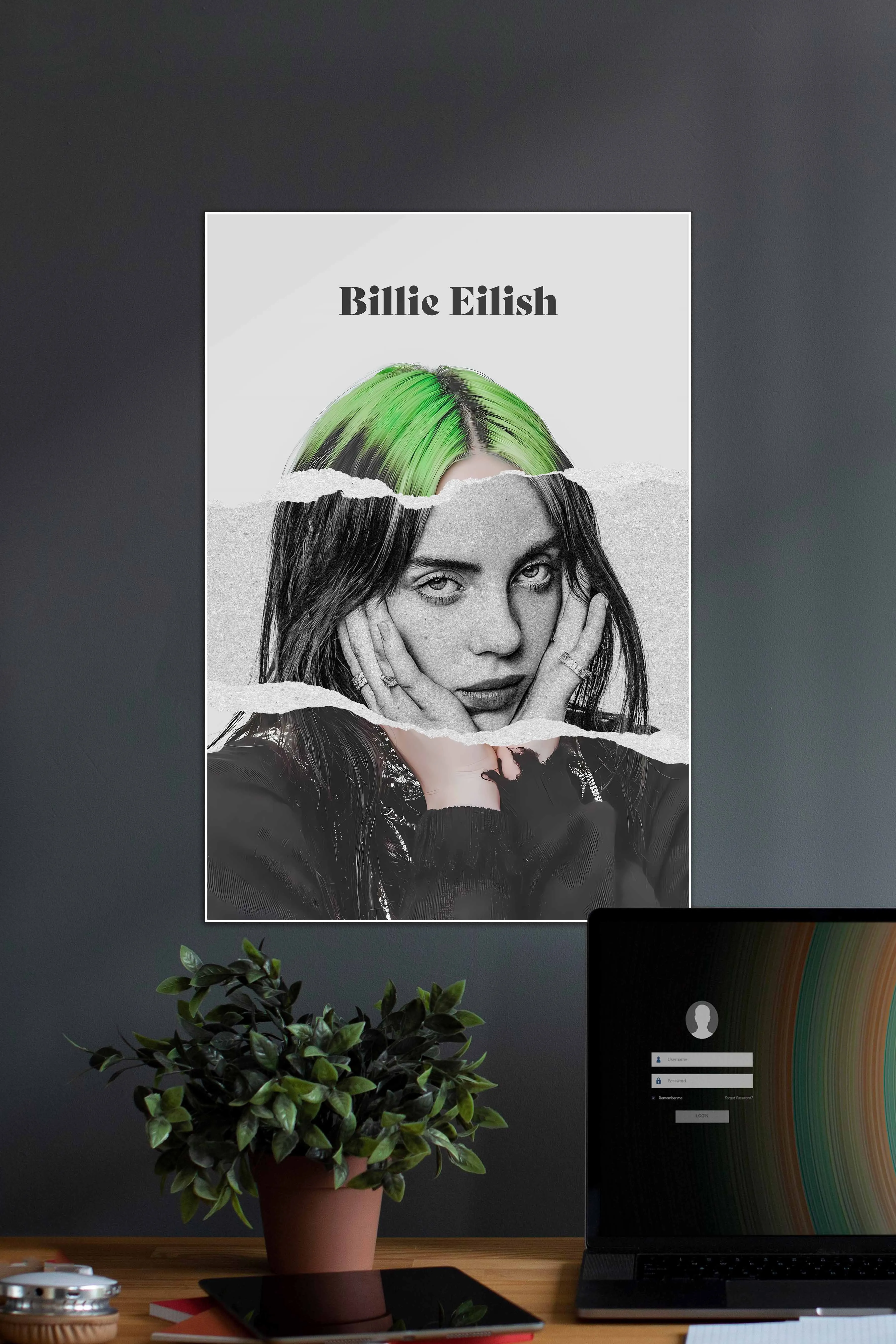 Billie Eilish | Billie Eilish Portrait #03 | Music Artist Poster