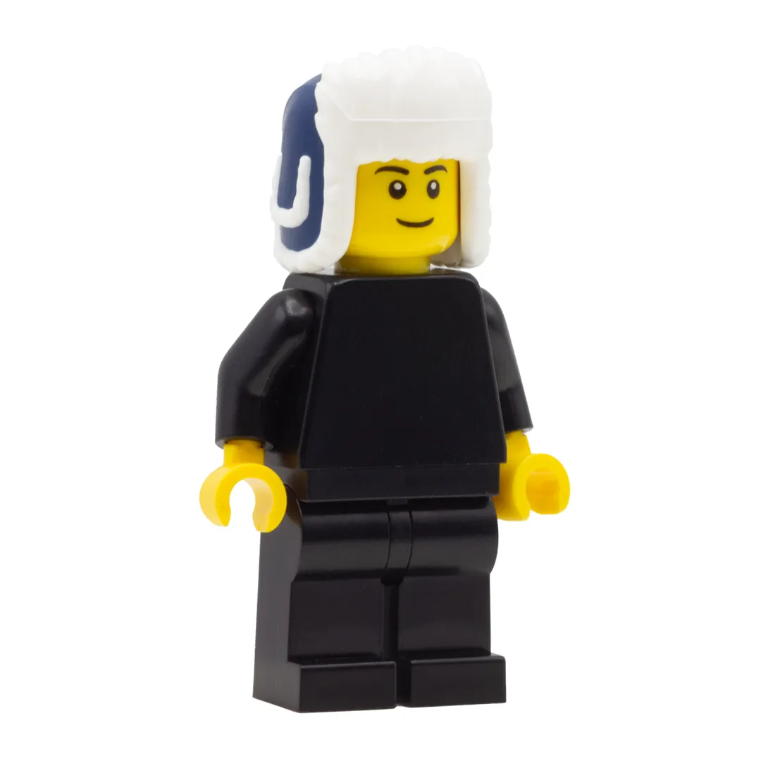 Blue LEGO Trapper/Winter Hat - Minifigure Hat