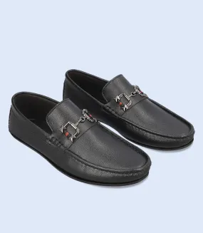 BM6696-BLACK-Men Loafer