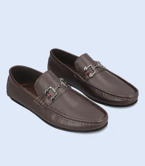 BM6696-BROWN-Men Loafer