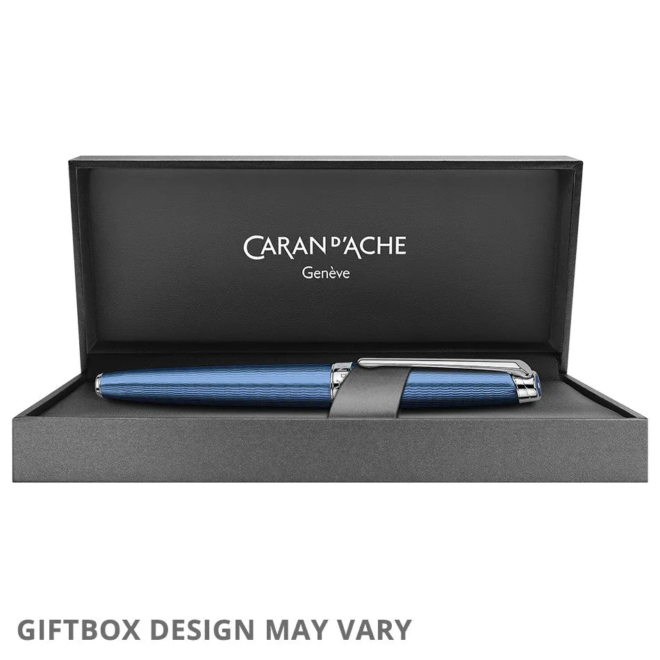 Caran d'Ache Leman Grand Blue Ballpoint Pen