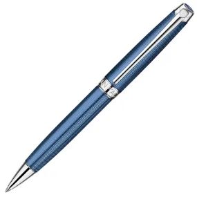 Caran d'Ache Leman Grand Blue Ballpoint Pen