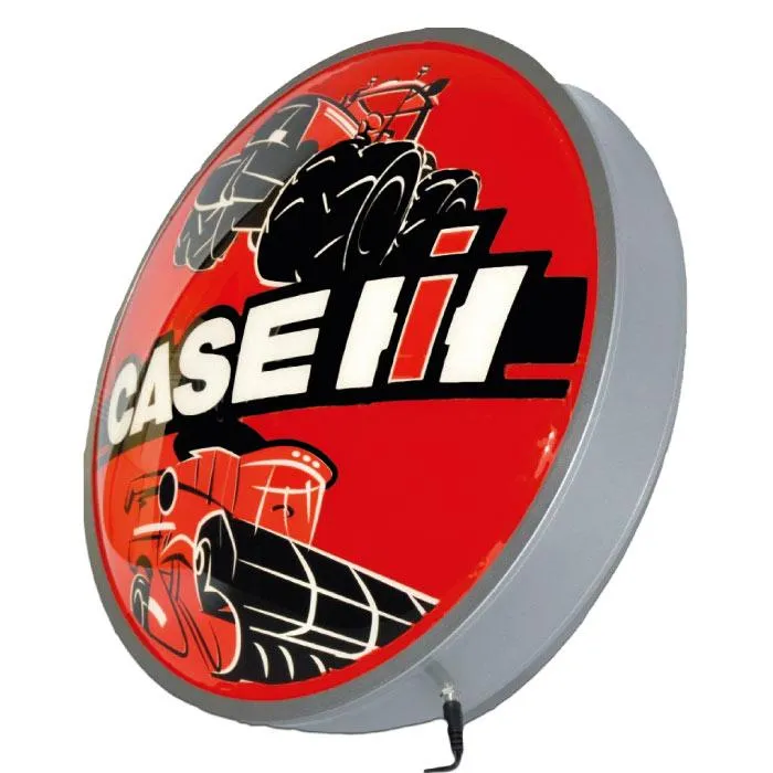 CASE IH 15" Round LED Sign