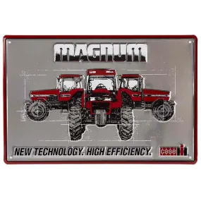 Case IH Magnum Tractor Metal Sign