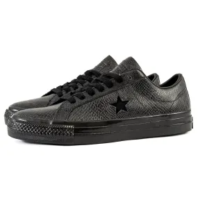 Cons - One Star Pro OX (Black/Black/White)