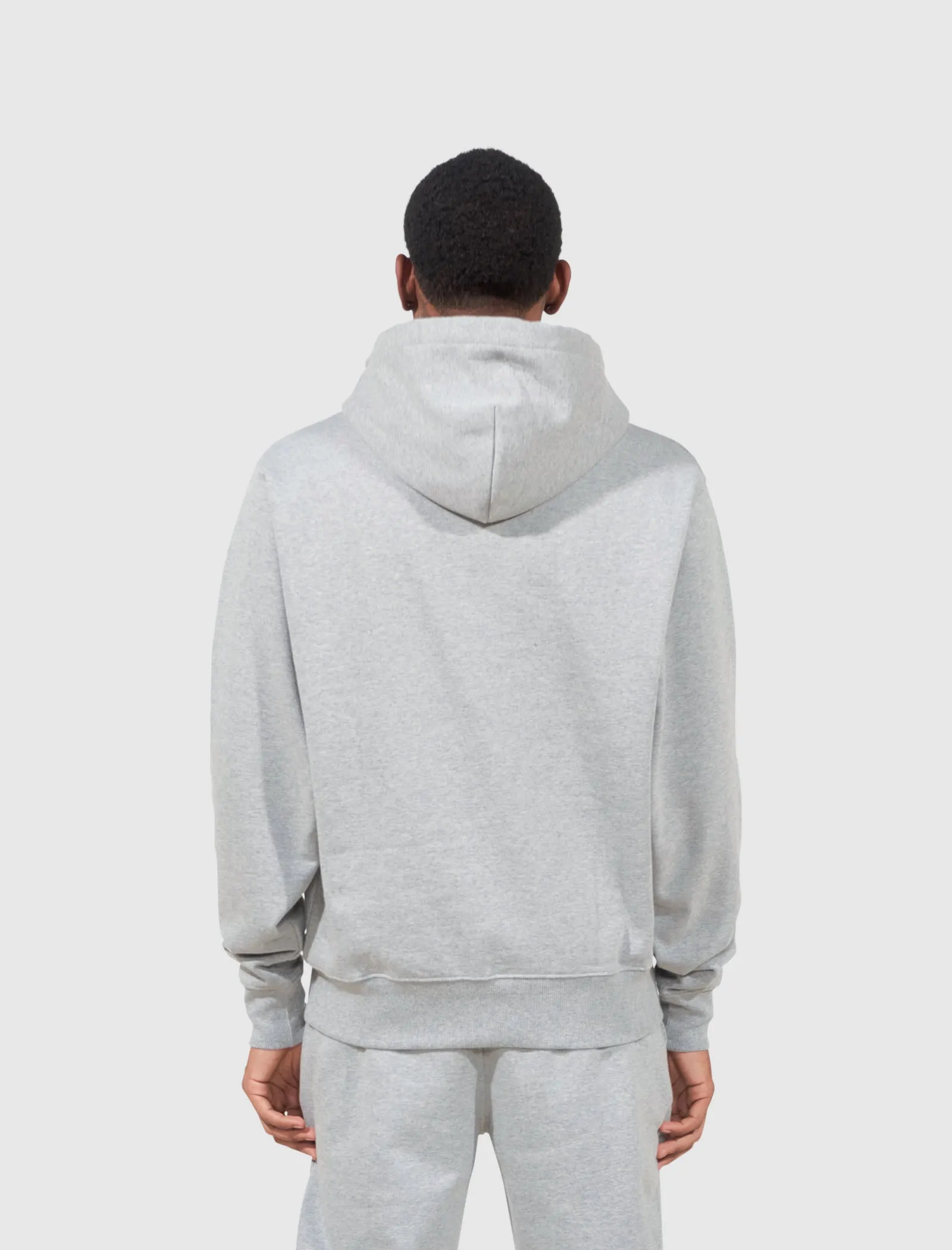 CONTRAST STITCH HOODIE