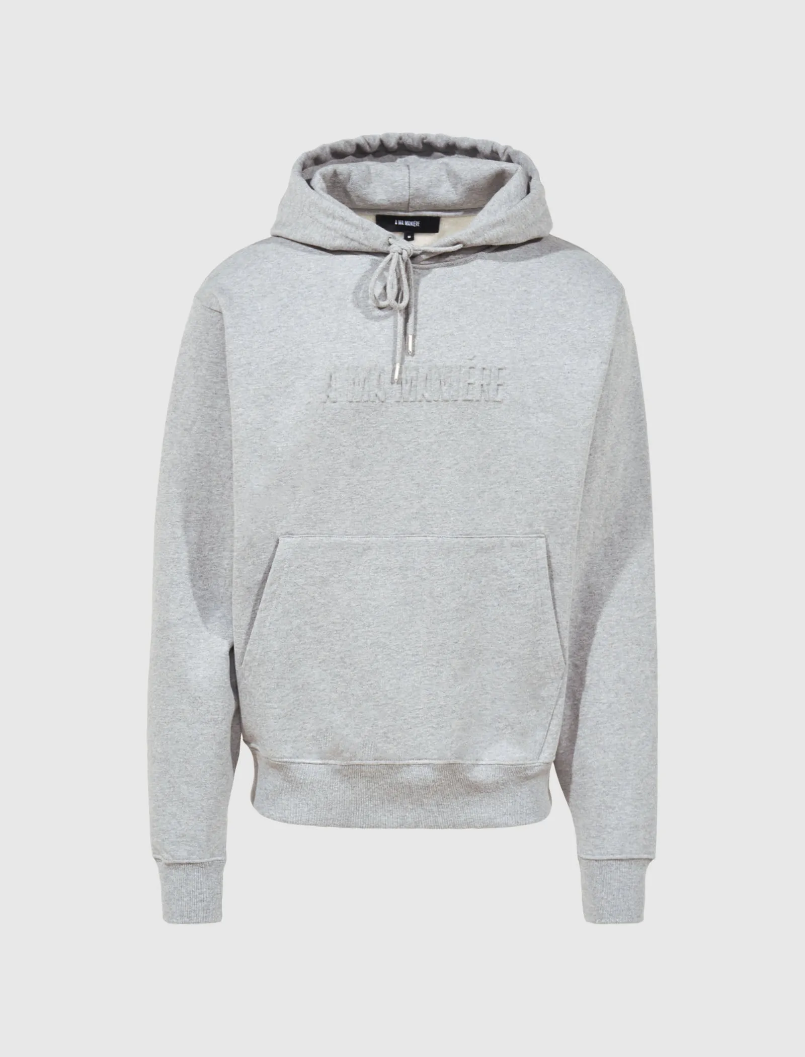 CONTRAST STITCH HOODIE