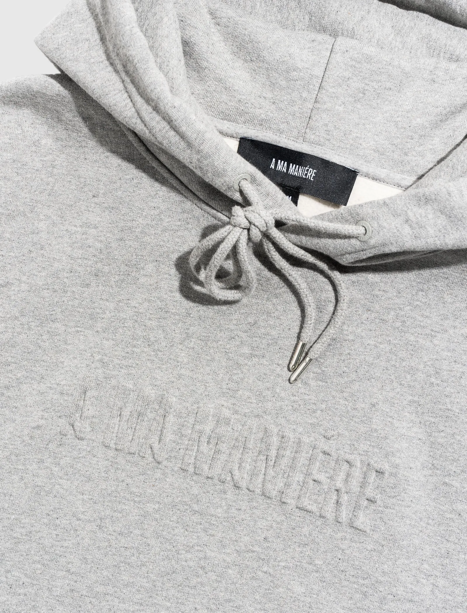 CONTRAST STITCH HOODIE