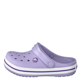 Crocband Clog Kids Lavender/Neon Purple