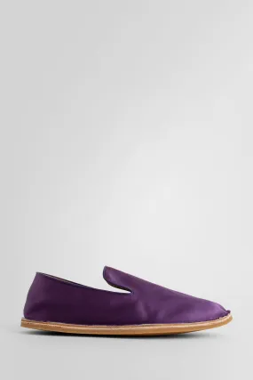 DRIES VAN NOTEN MAN PURPLE LOAFERS & FLATS