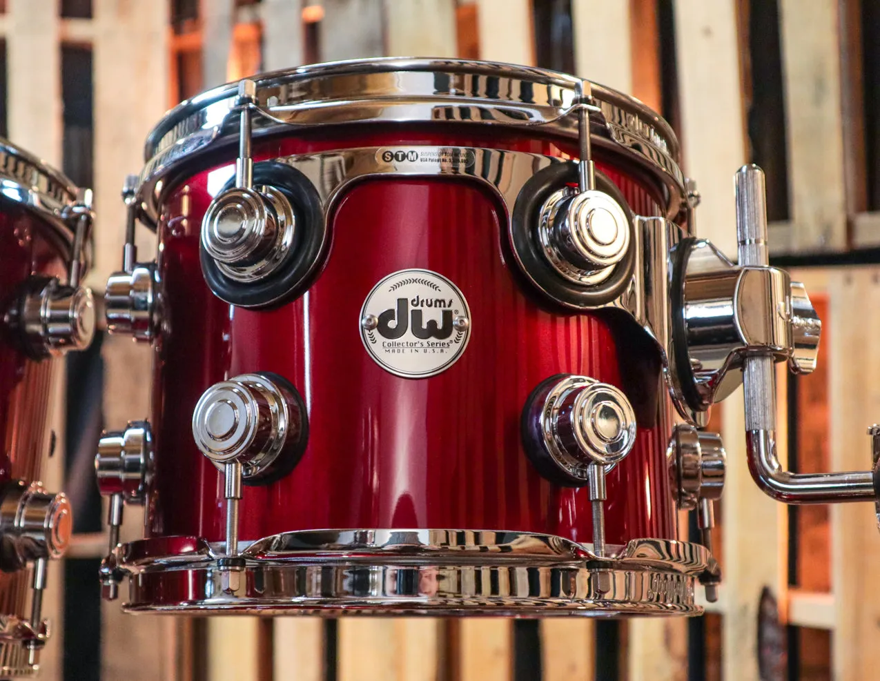 DW Collector's Metallic Burgundy Drum Set - 22,10,12,16 - SO#1045844