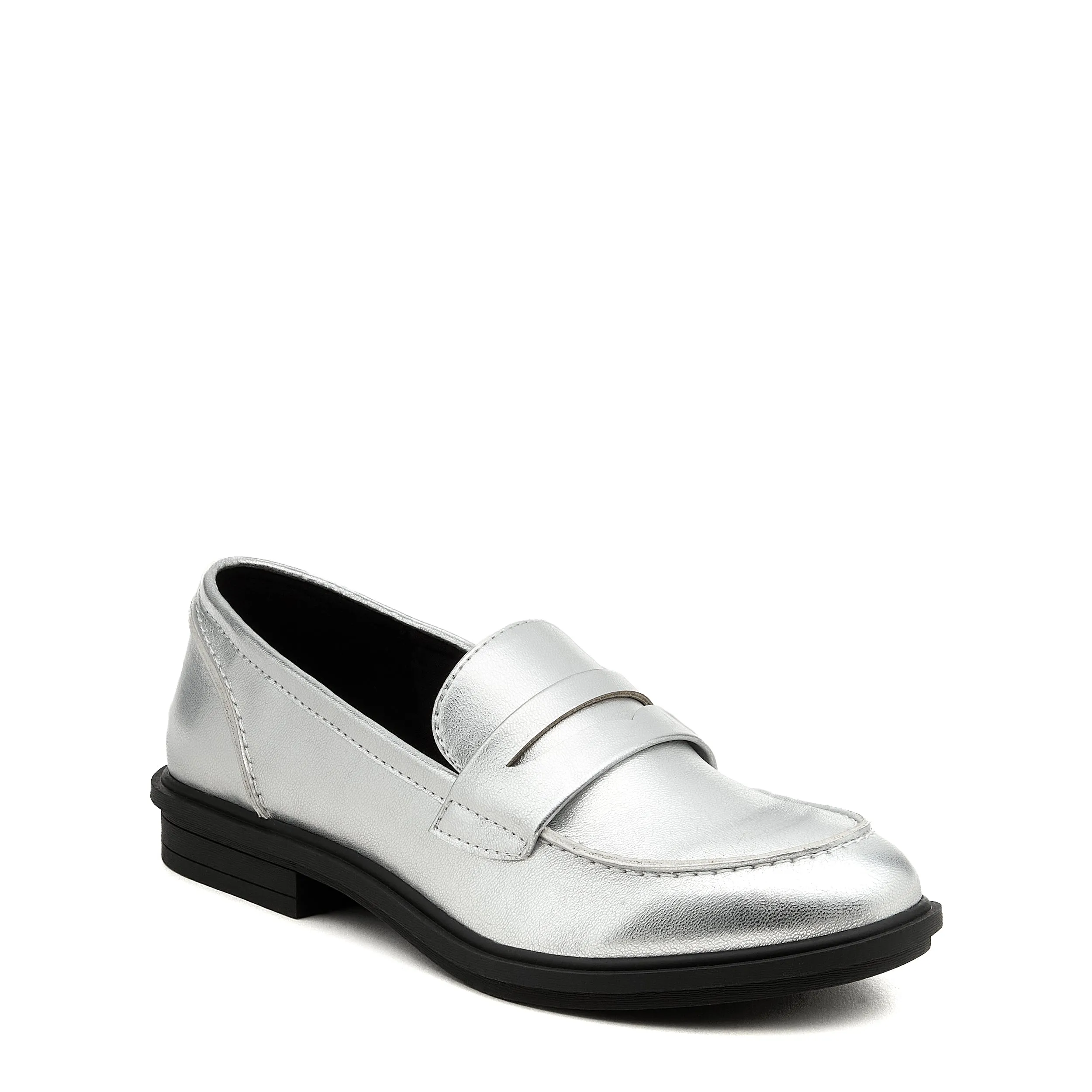 Gabby Silver Loafer