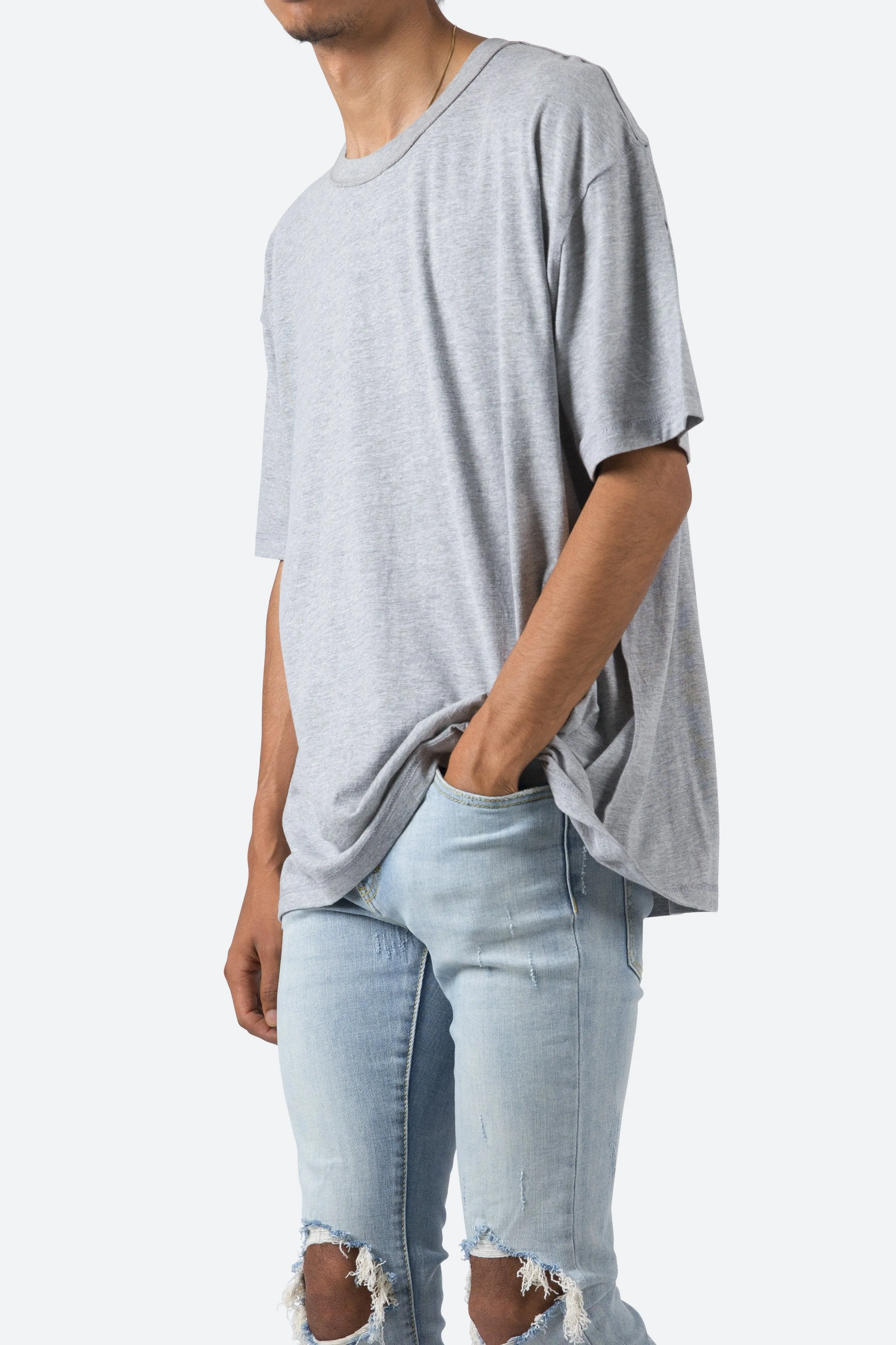 Inside Out Tee - Grey