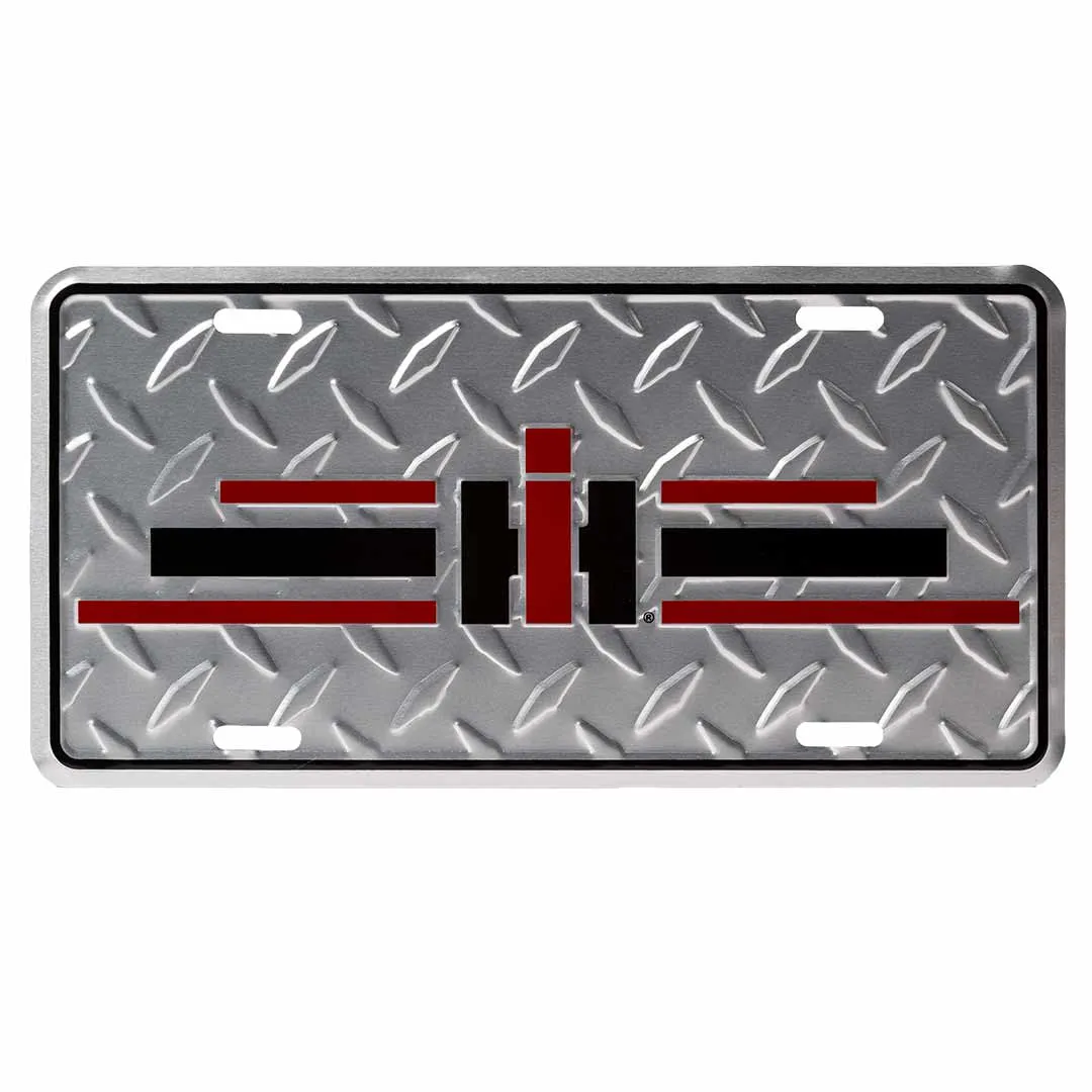 International Harvester Chrome License Plate