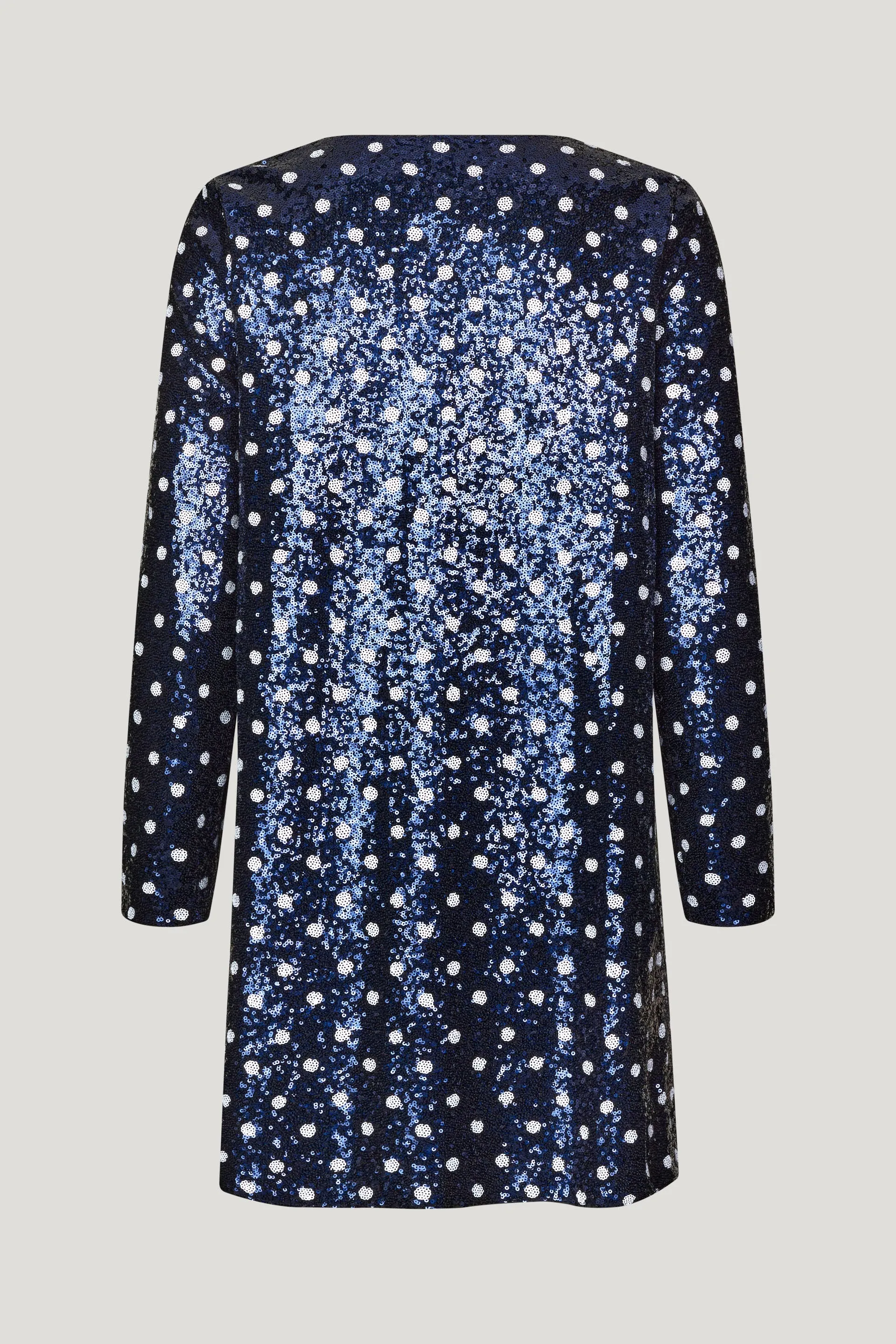 JAVONA | Blue Dotted Sequins