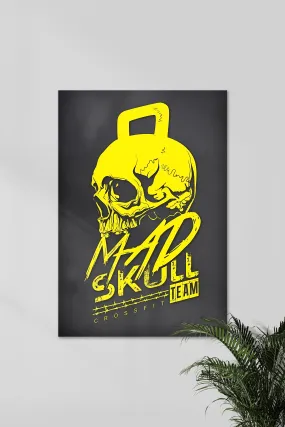 MAD SKULL TEAM  | CROSS FIT | Gym Poster