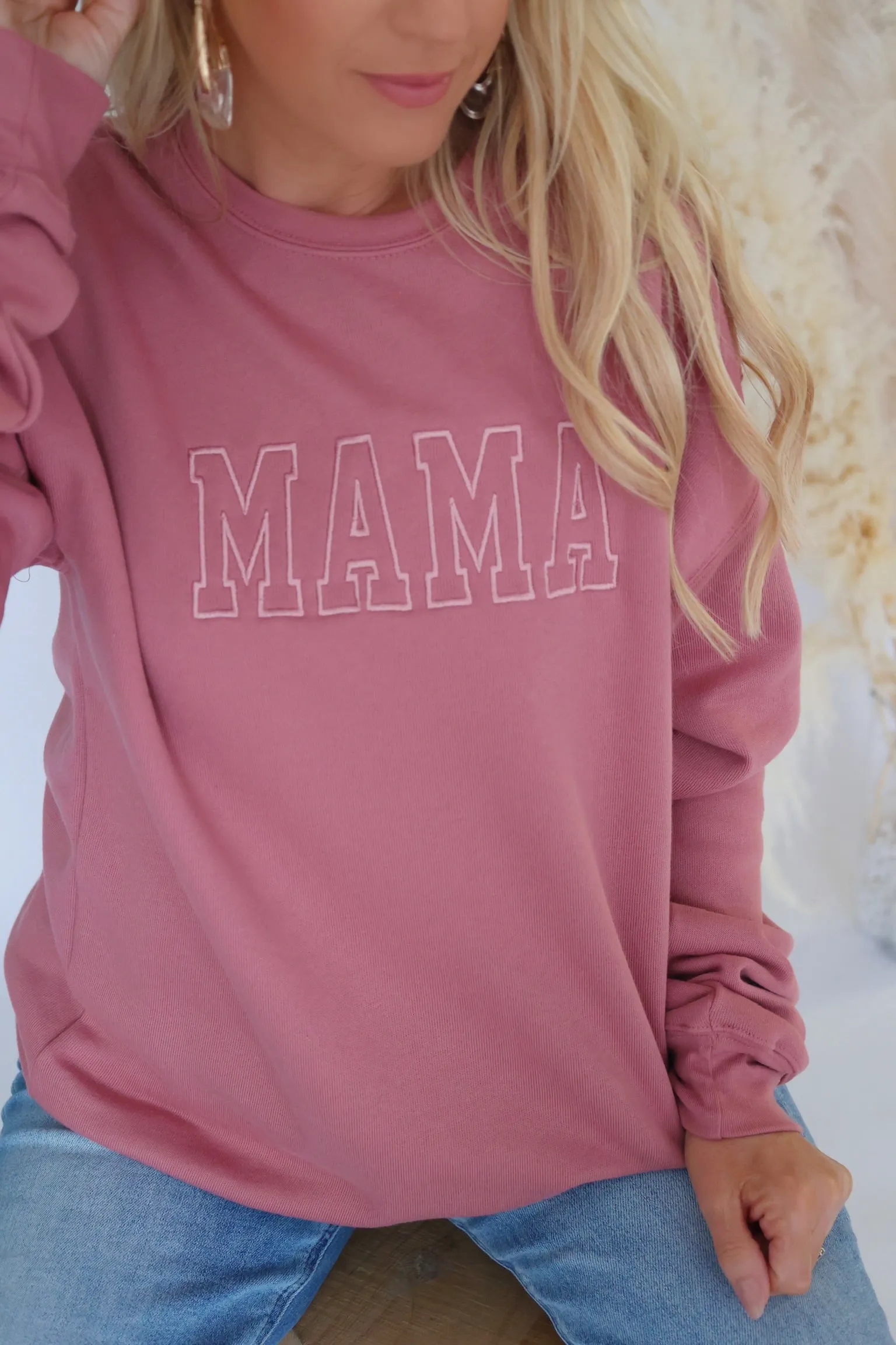 Mama You Got This Sweatshirt- Mauve(FINAL SALE)