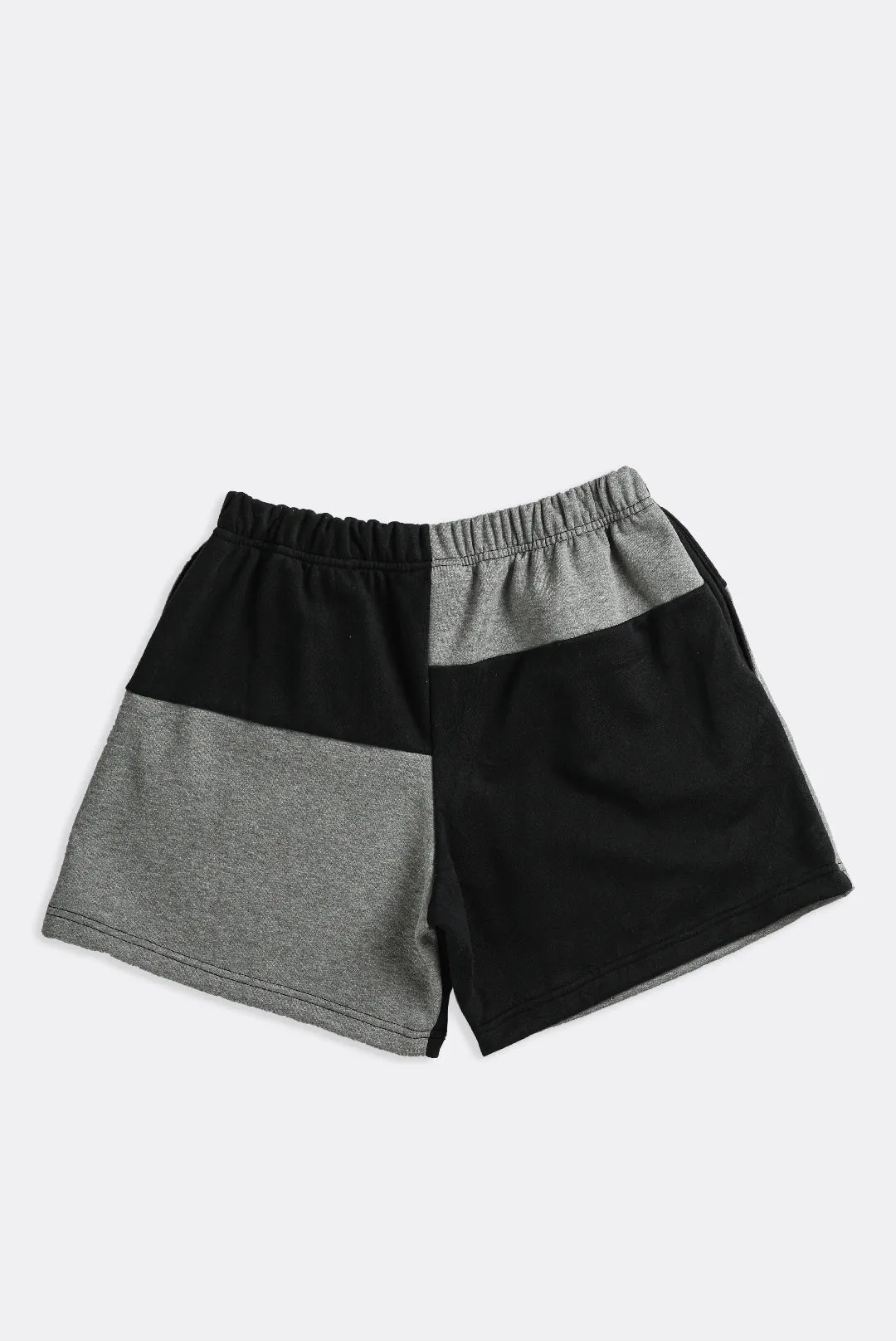 Rework Adidas Patchwork Sweatshorts - M