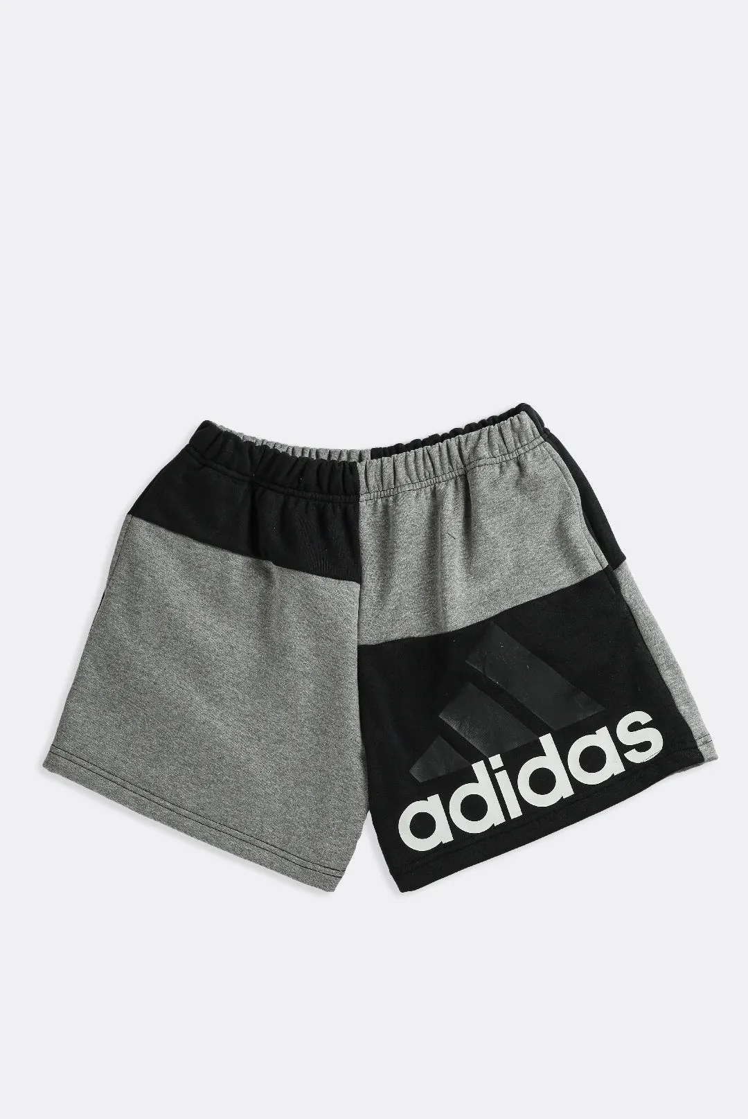 Rework Adidas Patchwork Sweatshorts - M