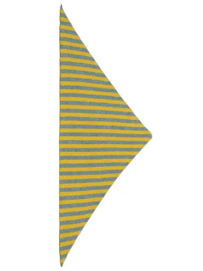 Striped Triangle Neckerchief Jungle & Turmeric Sample Sale