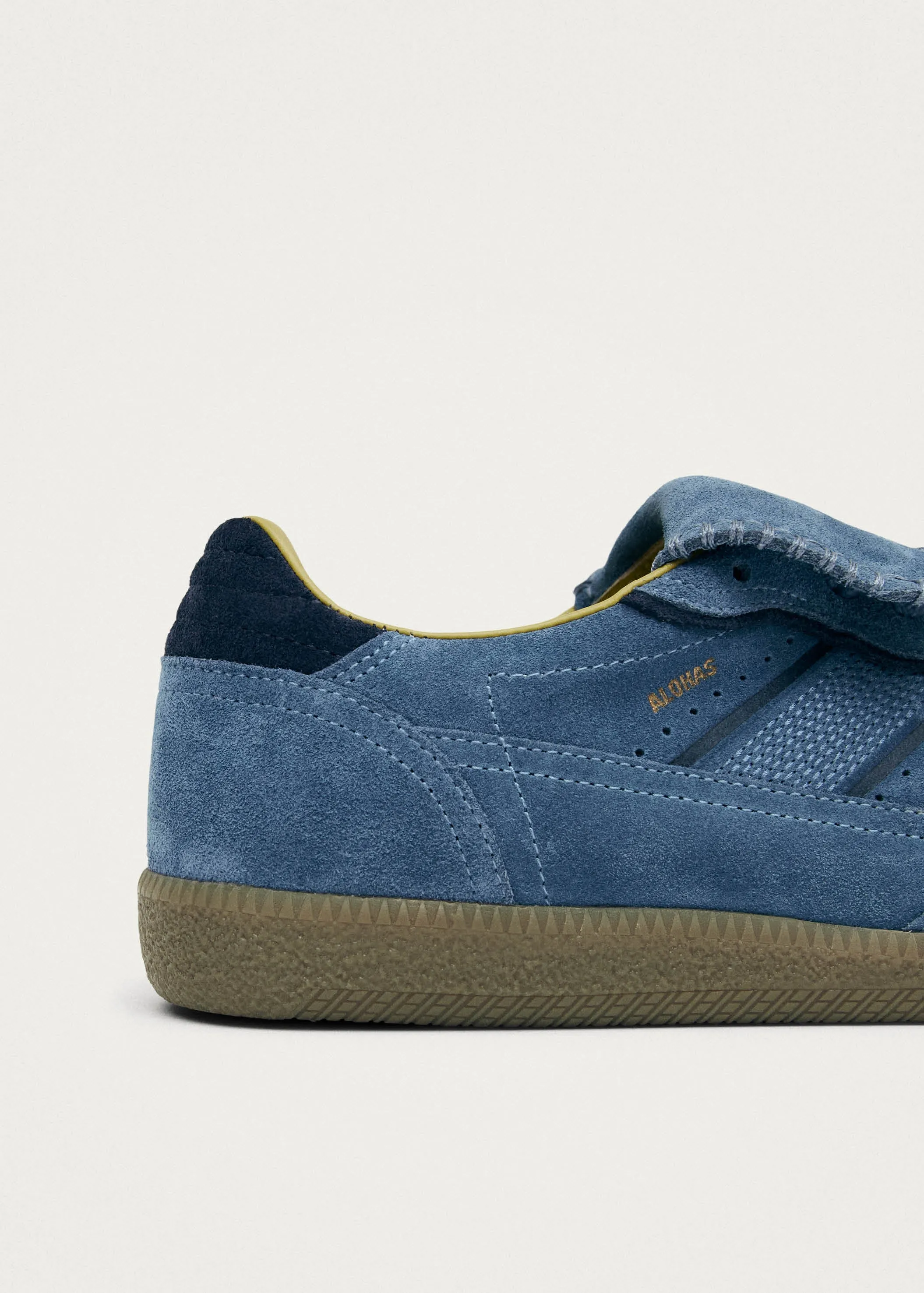 Tb.490 Club Suede Blue Leather Sneakers