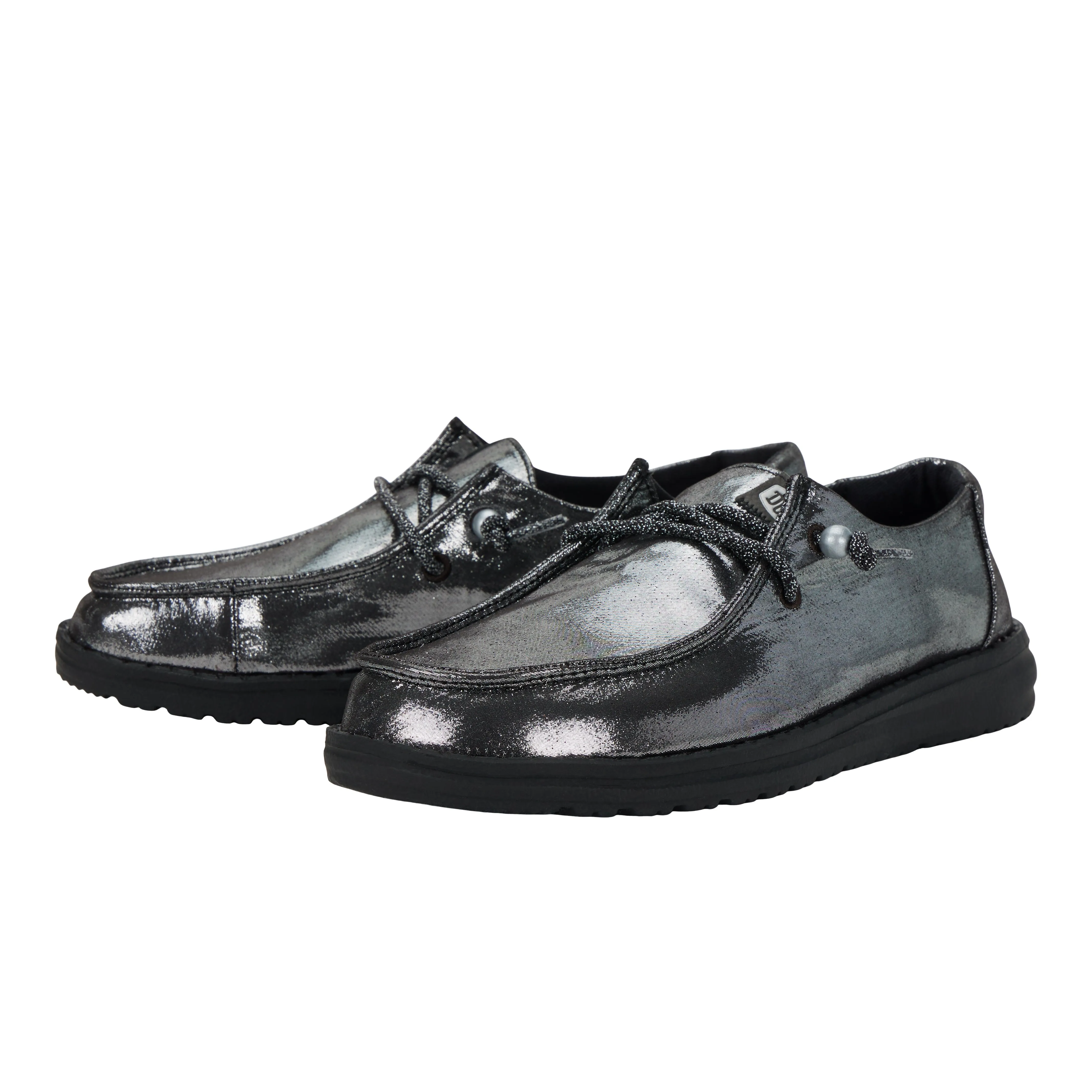 Wendy Metallic Shine - Black/Black